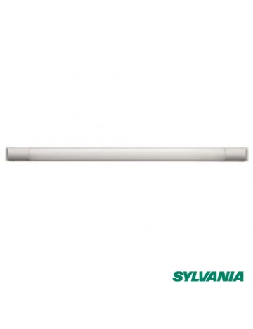 6Ft 24w Single [2900 Lumen] Sylvania LED IP20 Indoor Batten Fitting/Ceiling Light - Slimline Design - Energy Efficient - 4000k Cool White