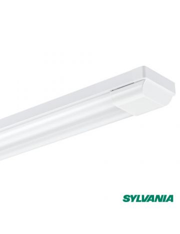 5Ft 36w Twin [4100 Lumen] Sylvania LED IP20 Indoor Batten Fitting/Ceiling Light - Slimline Design - Energy Efficient - 4000k Cool White