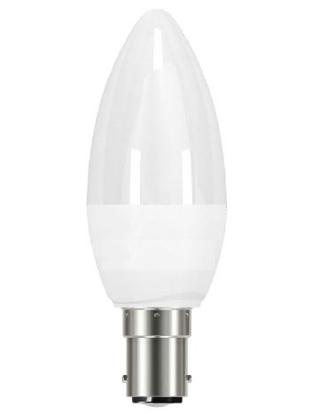 Eveready 6w (=40w) LED Candle Bulb – Small Bayonet Cap (Warm White / 3000k)