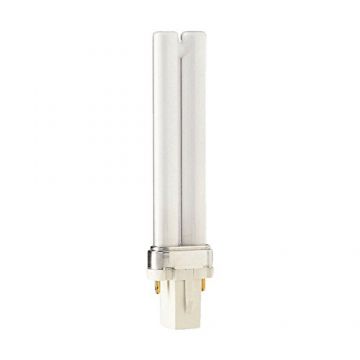 GE 9w Biax-S G23 Cap Compact Fluorescent Lamp - 827 [2700K] - Extra Warm White