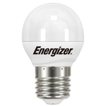 Energizer 5.9w = 40w LED Golfball Edison Screw (ES) Opal - 2700k (S8839) 