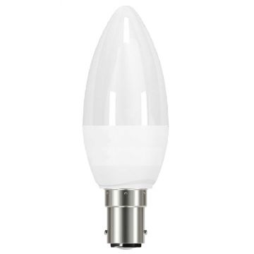 Eveready 6w (=40w) LED Candle Bulb – Small Bayonet Cap (Warm White / 3000k)