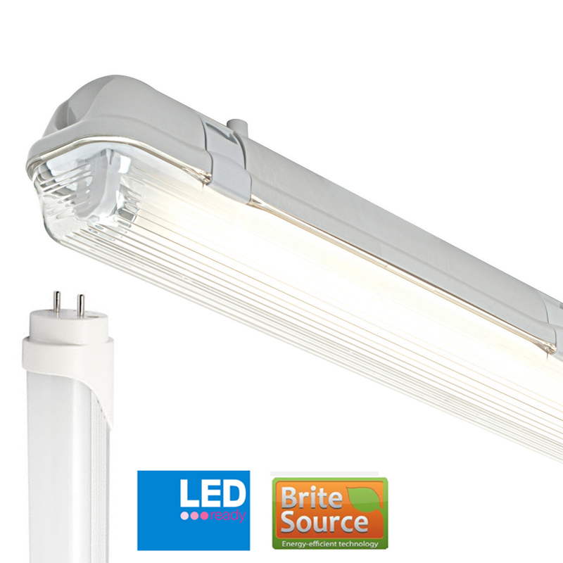PowerMaster LED Energy Saving Batten Slimline Ceiling Fitting 4000k Cool White 